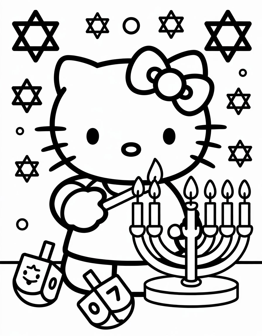 Hello Kitty Hanukkah